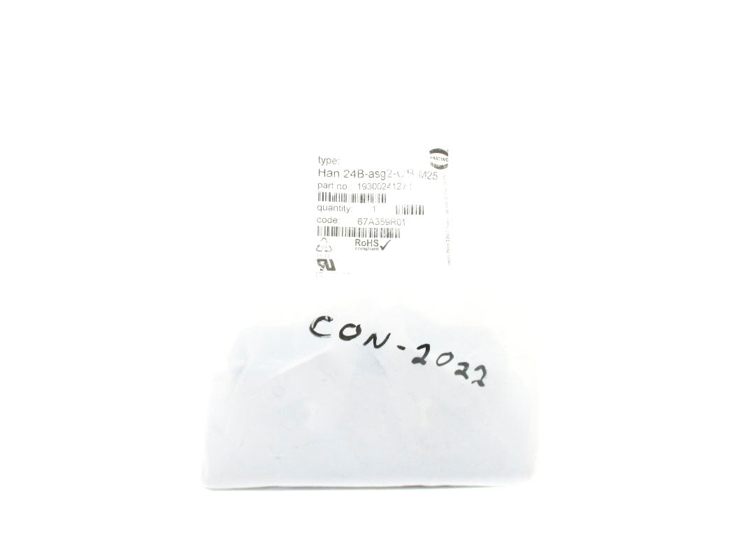 HARTING HAN24B-ASG2-QB-M25 19300241271 NSMP