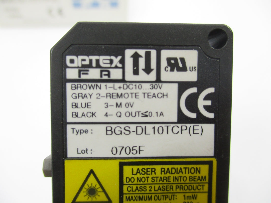 OPTEX BGS-DL10TCPE 10-30VDC NSMP