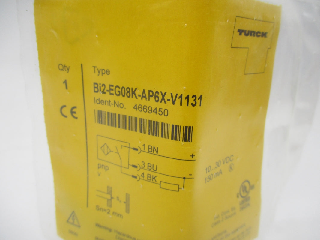 TURCK BI2-EG08K-AP6X-V1131 4669450 10-30VDC NSMP