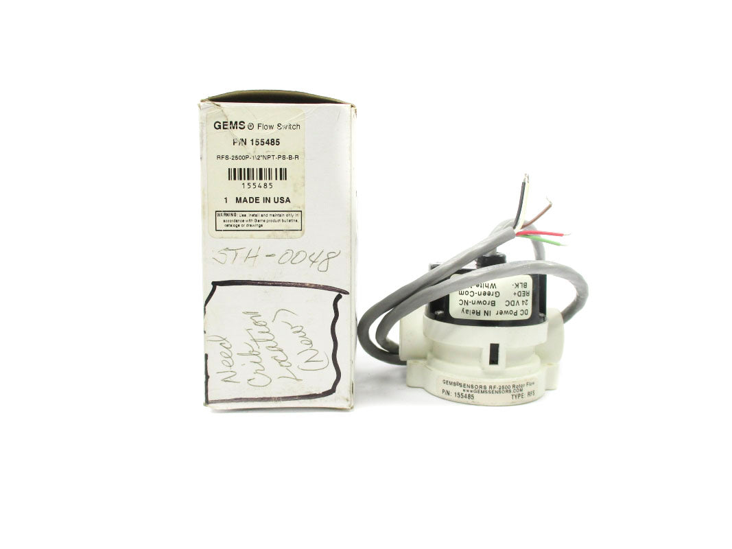 GEMS RFS-2500P-1/2"NPT-PS-B-R 155485 24VDC NSMP