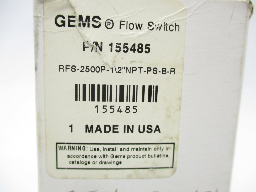 GEMS RFS-2500P-1/2"NPT-PS-B-R 155485 24VDC NSMP