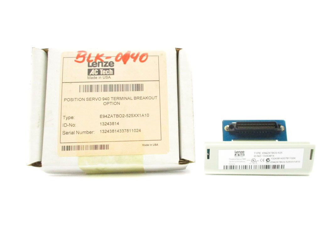 LENZE E94ZATBO2-525XX1A10 13242814 NSMP