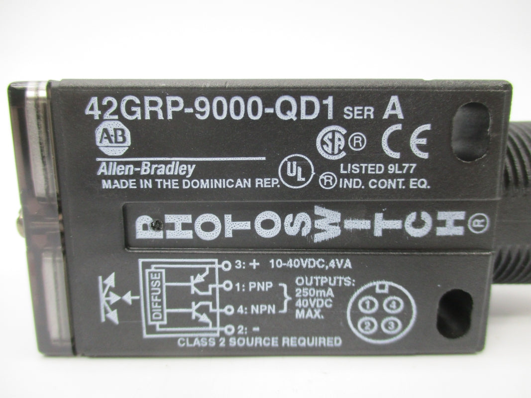 ALLEN BRADLEY 42GRP-9000-QD1 SER. A 10-40VDC NSNP