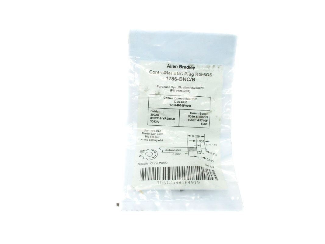 ALLEN BRADLEY 1786-BNC SER. B NSMP