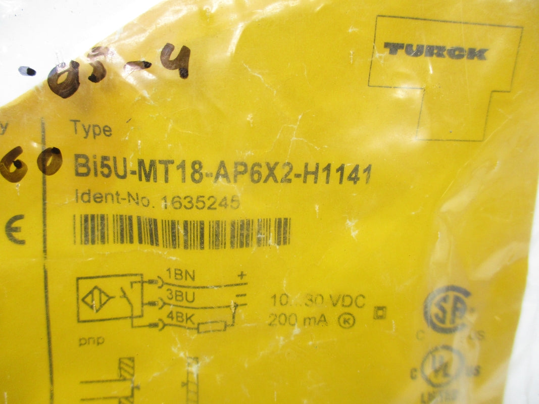 TURCK BI5U-MT18-AP6X2-H1141 1635245 10-30VDC NSMP