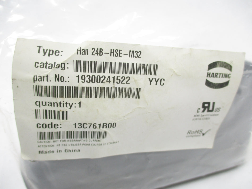 HARTING HAN24B-HSE-M32 19300241522 NSMP
