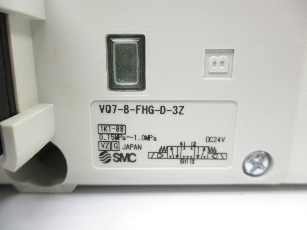 SMC VQ7-8-FHG-D-3Z 24VDC NSNP