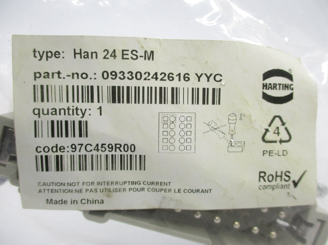 HARTING 09330242616 HAN24ES-M NSMP