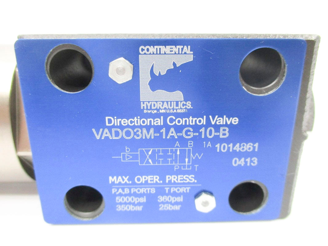CONTINENTAL VAD03M-1A-G-10-B 5000PSI NSNP