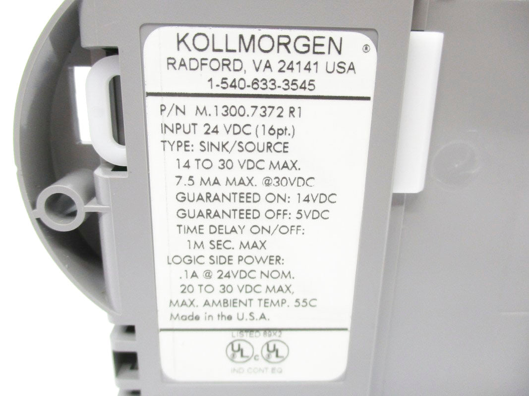 KOLLMORGEN M.1300.7372R1 24VDC NSNP
