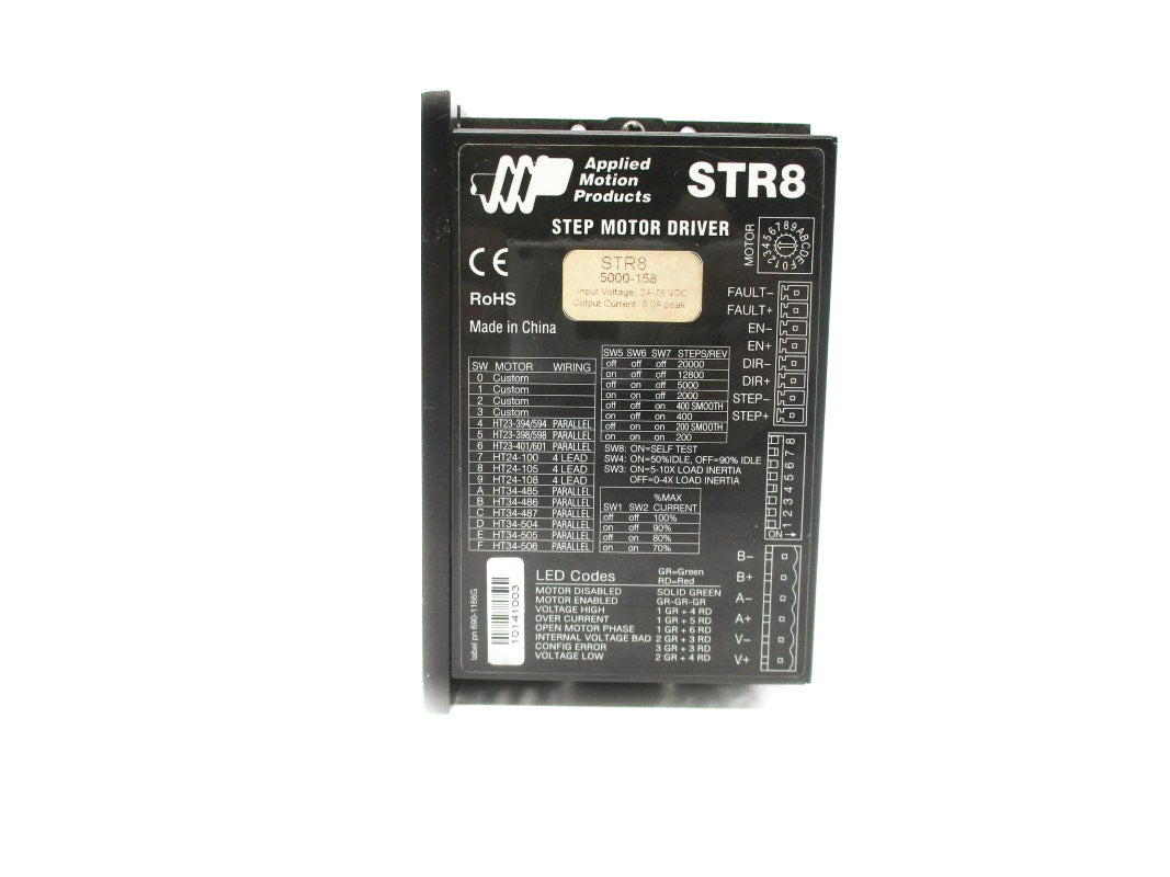 APPLIED MOTION PRODUCTS STR8 5000-158 24-75VDC UNMP