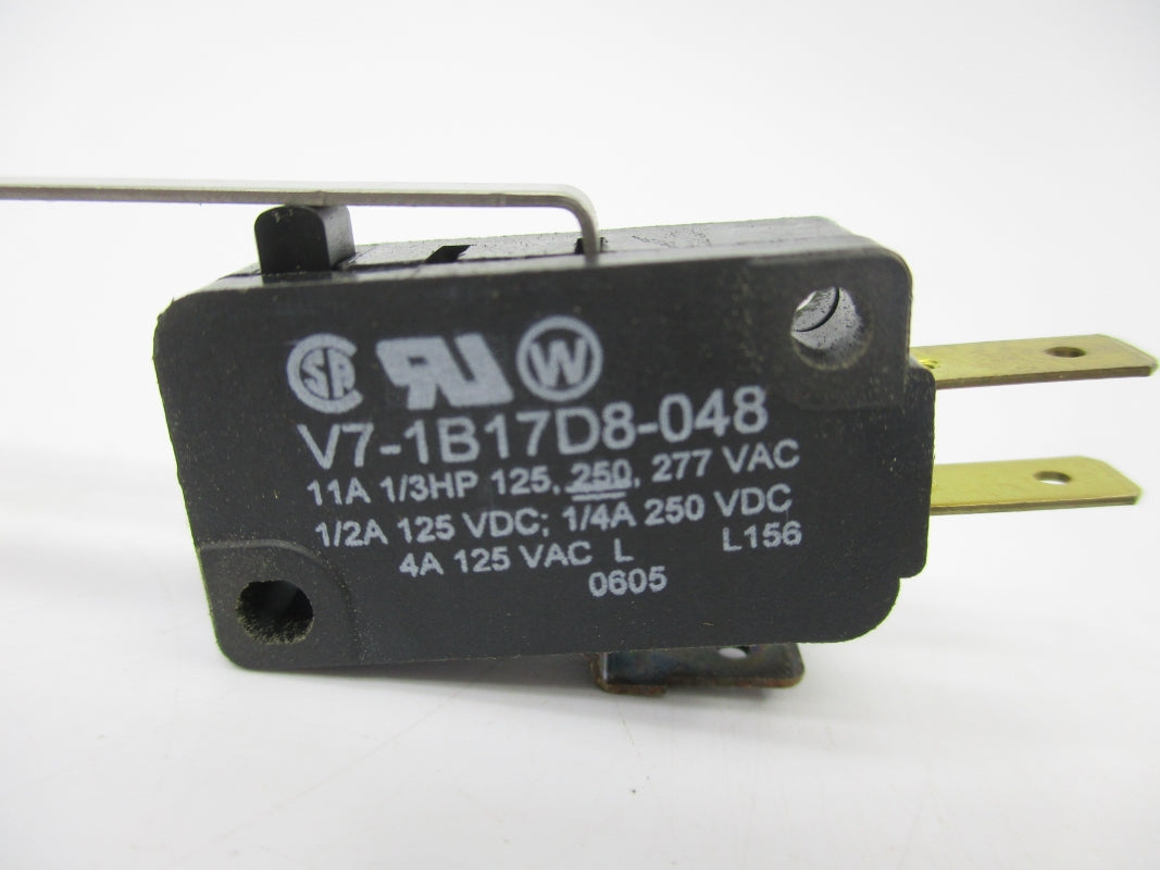 MICRO SWITCH V7-1B17D8-048 277VAC 11A NSNP