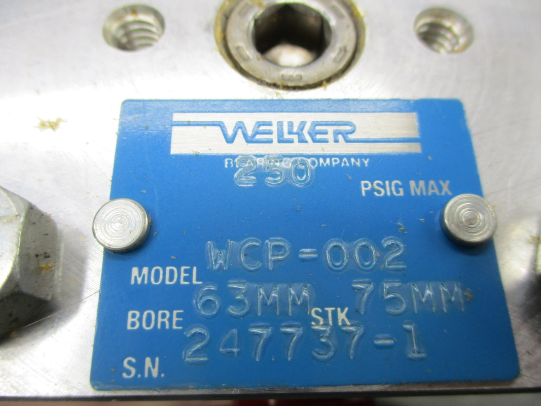 WELKER WCP-002 250PSI (AS PICTURED) NSNP