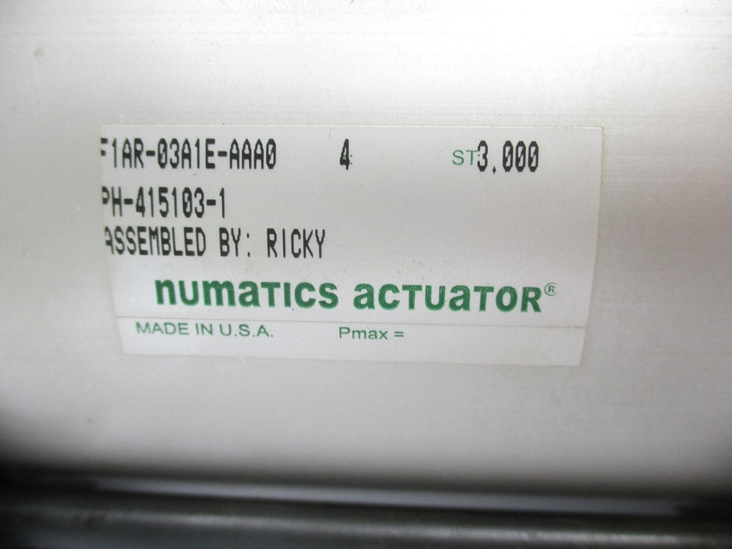 NUMATICS F1AR-03A1E-AAA0 NSNP