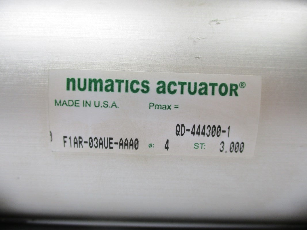 NUMATICS F1AR-03AUE-AAA0 NSNP