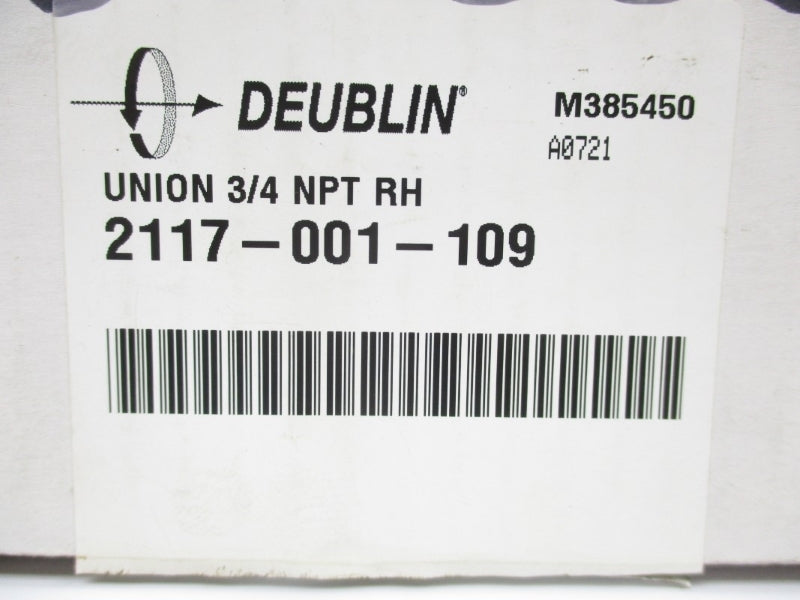 DEUBLIN 2117-001-109 3/4" NSMP
