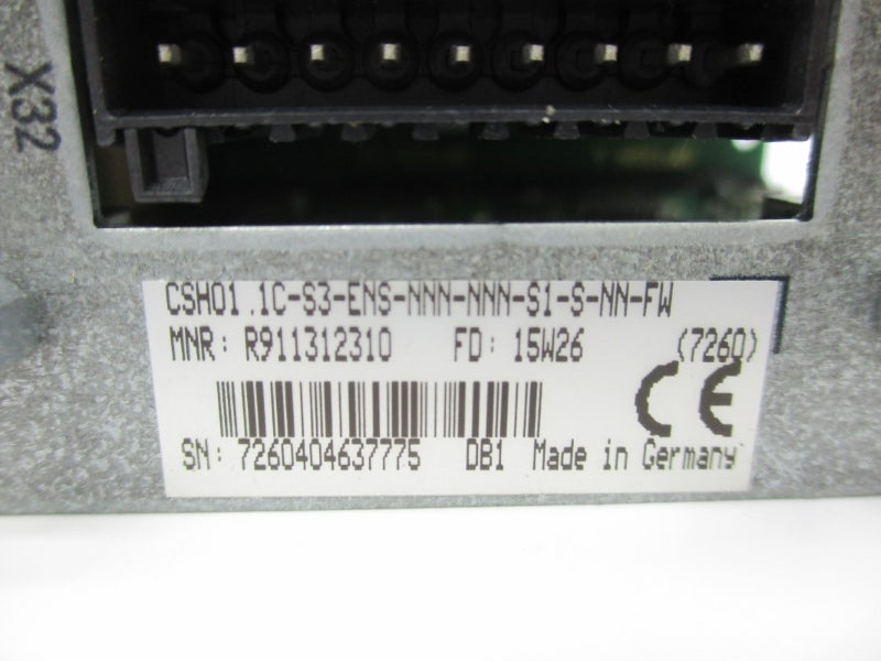REXROTH CSH01.1C-S3-ENS-NNN-NNN-S1-S-NN-FW R911312310 NSNP
