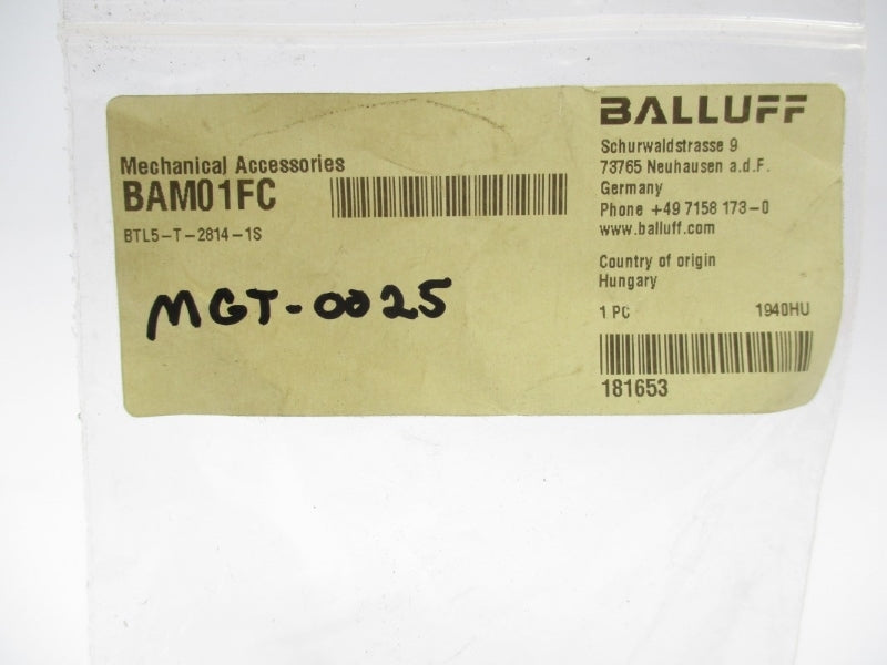 BALLUFF BTL5-T-2814-1S BAM01FC NSMP