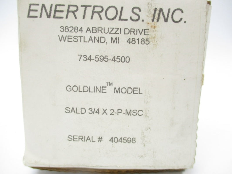 ENERTROLS SALD3/4X2PMSC NSMP