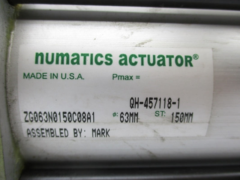 NUMATICS ZG063N0150C08A1 UNMP