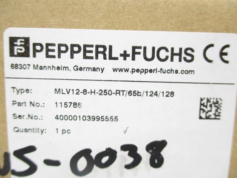 PEPPERL+FUCHS MLV12-8-H-250-RT/65B/124/128 115786 10-30VDC NSMP