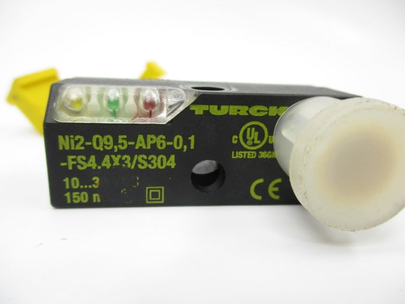 TURCK NI2-Q9.5-AP6-0,1-FS4.4X3/S304 10-30VDC NSNP