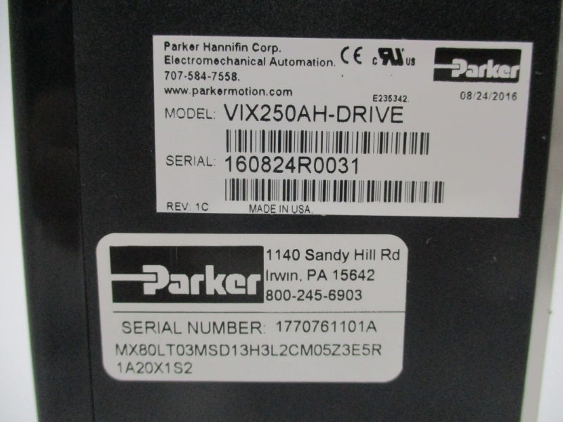 PARKER VIX250AH-DRIVE NSNP