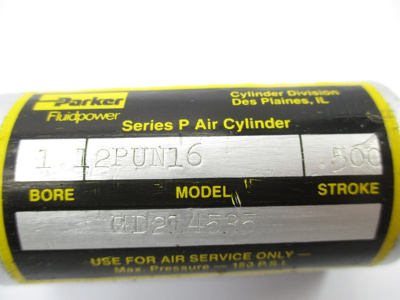 PARKER 1.12PUN16.500 UNMP