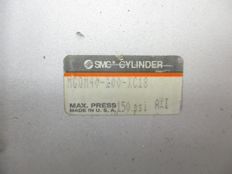 SMC MGQM40-100-XC18 150PSI UNMP
