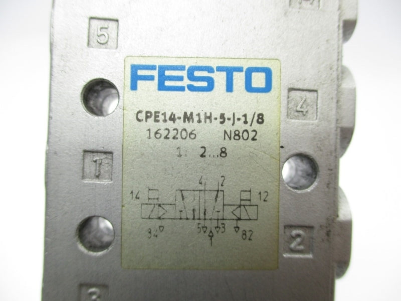 FESTO CPE14-M1H-5-J-1/8 162206 24VDC UNMP