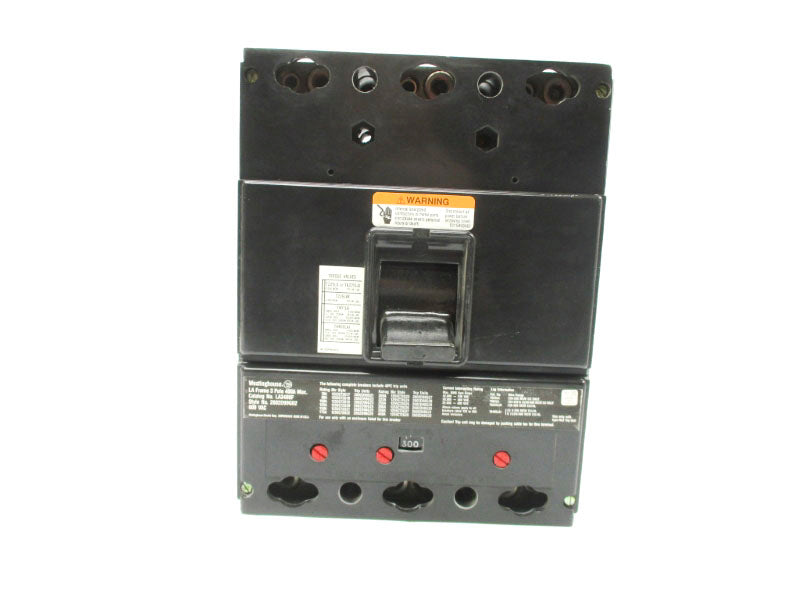 WESTINGHOUSE LA3300 600VAC 300A UNMP