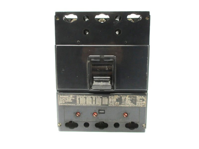 WESTINGHOUSE LA3400 600VAC 400A UNMP