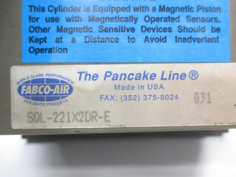 FABCO AIR SQL-221X2DR-E NSNP