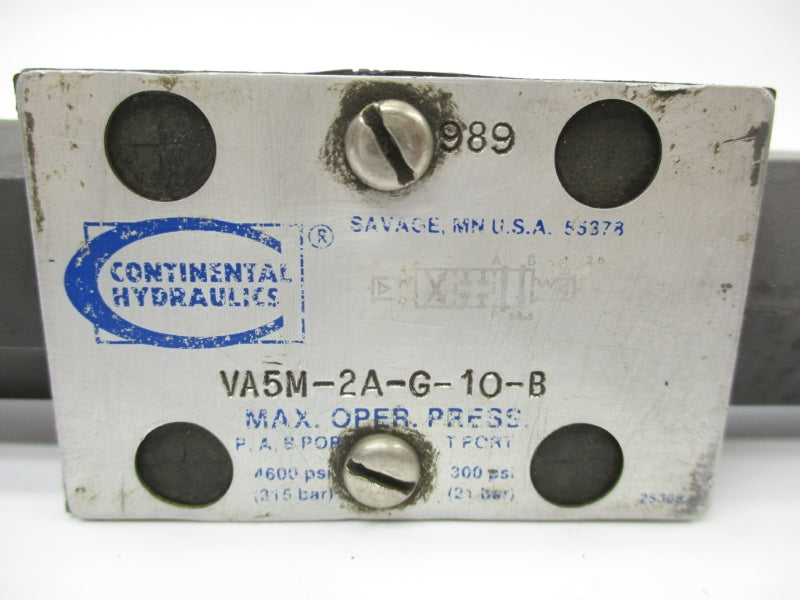 CONTINENTAL HYDRAULICS VA5M-2A-G-10-B 4600PSI UNMP
