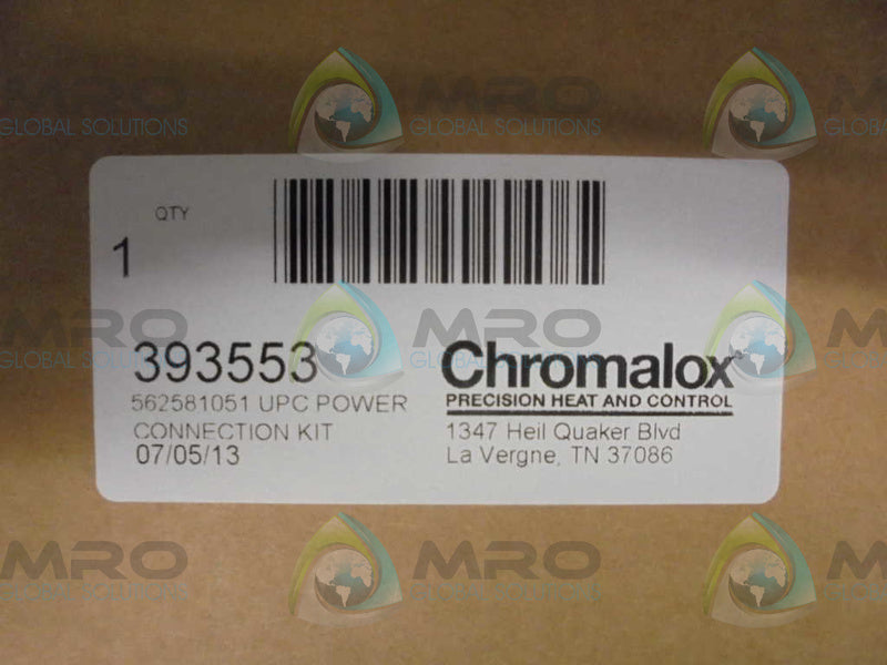 CHROMALOX  393553  UPC POWER CONNECTION KIT * FACTORY SEALED *