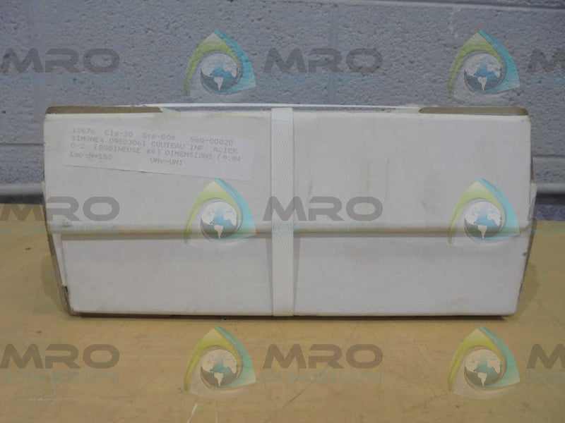 SIMONEX  09503061  COUTEAU ACIER * FACTORY SEALED *