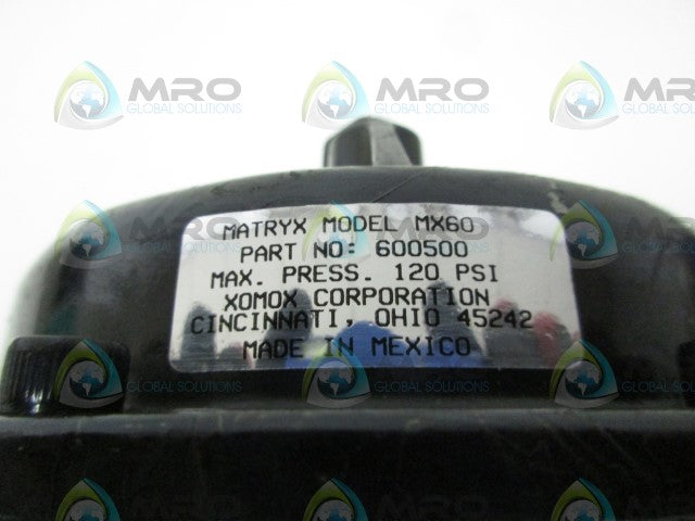XOMOX MX60-600500 VANE ACTUATOR *NEW NO BOX*