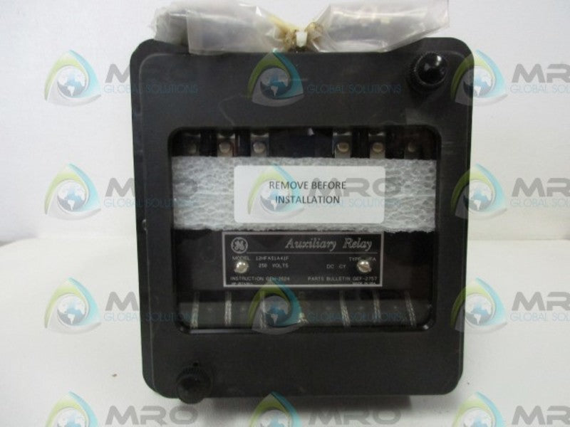 GENERAL ELECTRIC 12HFA51A41F AUXILIARY RELAY *NEW NO BOX*