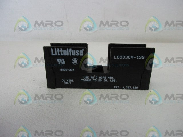 LITTLEFUSE L60030M-1SQ FUSE HOLDER *NEW NO BOX*