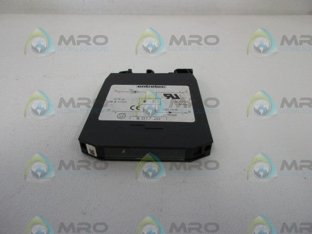 ENTRELEC 8017.20 TERMINAL BLOCK *NEW NO BOX*
