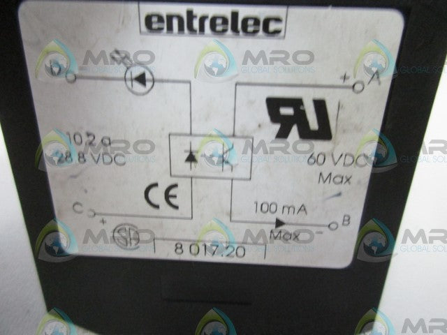 ENTRELEC 8017.20 TERMINAL BLOCK *NEW NO BOX*
