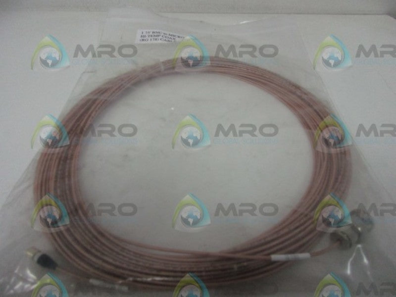 INDUSTRIAL MRO PART# RG178 COAXIAL CABLE CONNECTOR *NEW IN FACTORY BAG*