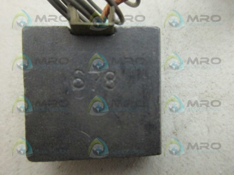 INDUSTRIAL MRO 678 CARBON BRUSH *USED*