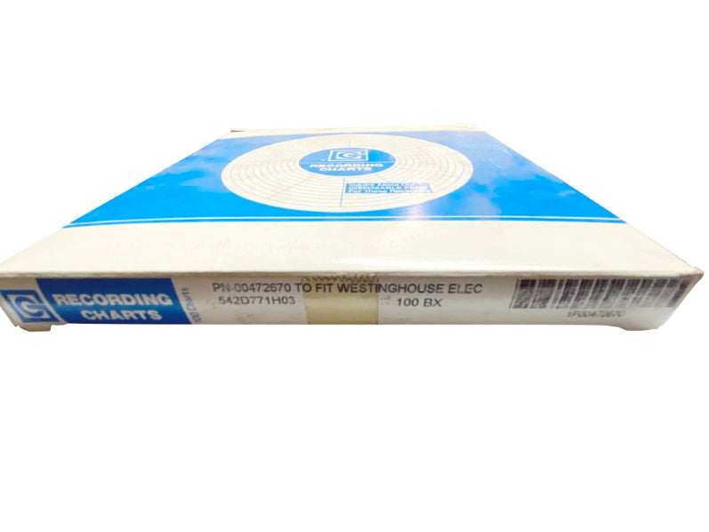 GRAPHIC CONTROLS 00472670 CHART PAPER *NEW IN BOX*