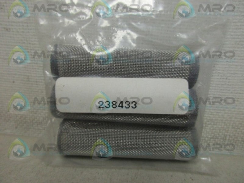 INDUSTRIAL MRO PART #238433 FILTER (PKG OF 4) *NEW IN FACTORY BAG*