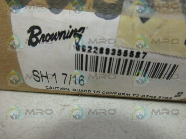 BROWNING SH 1 7/16 TAPER BUSHING *NEW IN BOX*