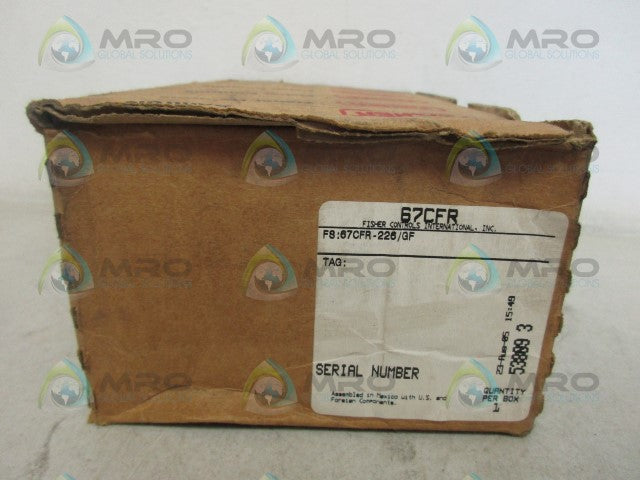 FISHER 67CFR-226/GF PRESSURE REGULATOR *NEW IN BOX*