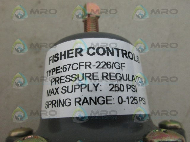 FISHER 67CFR-226/GF PRESSURE REGULATOR *NEW IN BOX*