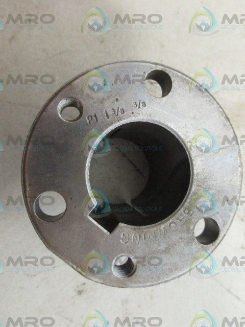 BROWNING P1 SPLIT TAPER BUSHING 1-3/8" x 3/8" *NEW NO BOX*