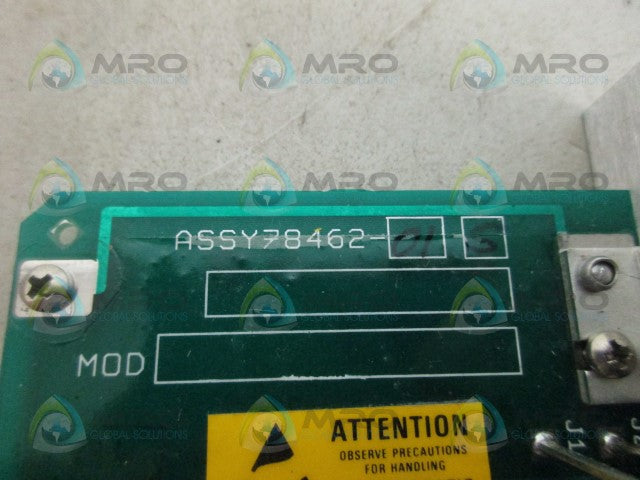 BENTLY NEVADA 78462-01S RECORD TERMINAL OUTPUT BOARD *USED*